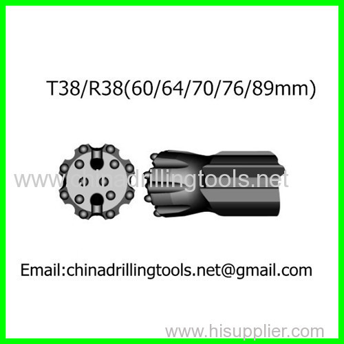 thread rock drill bit