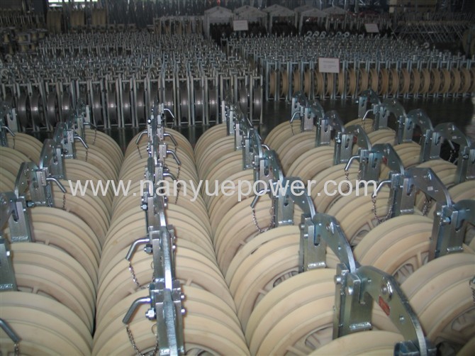 Overhead power transmission distribution lines conductor tension stringing equipment and accessories