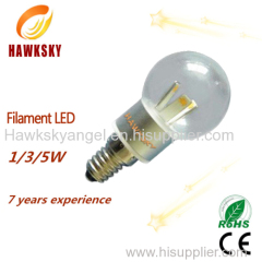 Hawksky fashion design plastic led bulb lights factory