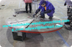 High Precision Pipe Welding Positioners , Rotary Welding Floor Table