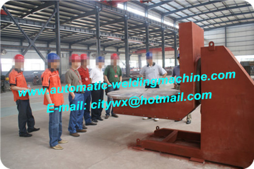 Head And Tail Stock Lifting Pipe Welding Positioner of Automatic Type made in China