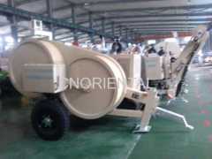 Transmission line hydraulic tension stringing puller tensioner