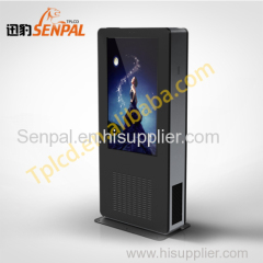HD signage all weather viewable outdoor touchscreen monitors