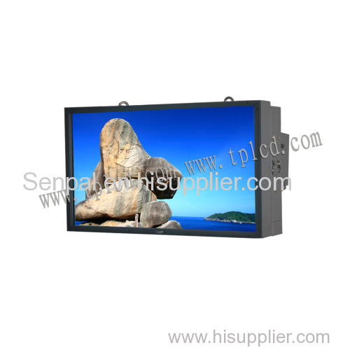 wall mounted high brightness digital outdoor sun bright advertisng TV