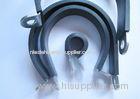 Smooth Carbon Steel Rubber Hose Clamps 50mm , 60mm , 70mm For Vehicles