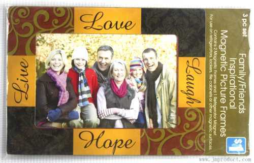 3pc family and friend magnet photo frame