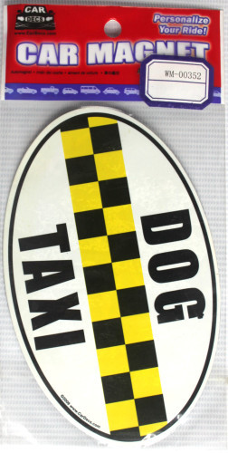 taxi magnet/taxi sign/taxi decal