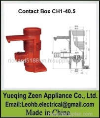 Red epoxy resin contact box