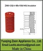 High voltage insulator with capacitive dividers