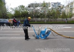 Asphalt pavement blasting machine