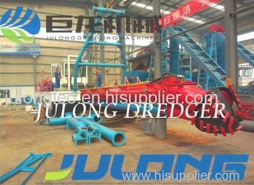 Hydraulic river sand dredger