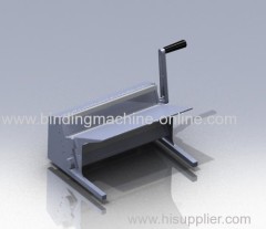 24" Desk-top manual double wire closer machine