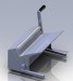 24" Desk-top manual double wire closer machine