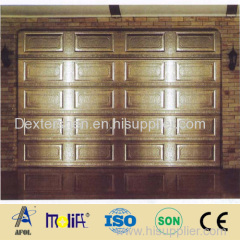 overhead sectional garage door