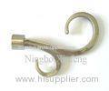 Electroplating Metal Curtain Finials Rod Accessory for Bay Window , XFY058f