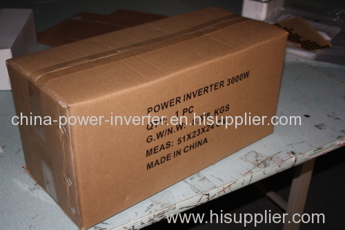 3000W power inverter DC12V input  AC110V Output