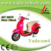 48v 800w 20ah 10inch drum brake mini fashion style electric scooter motorcycle (yada em4)