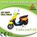 48v 800w 20ah 10inch drum disc brake mini sport style electric scooter motorcycle (yada em5-10)