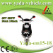 60v 800w 20ah 10inch drum disc brake mini sport style electric scooter motorcycle (yada em15-18)