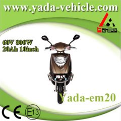 60v 800w 20ah 10inch drum disc brake mini sport style electric scooter motorcycle (yada em19-20)