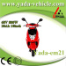60v 800w 20ah 10inch disc brake mini sport style electric scooter motorcycle (yada em21)