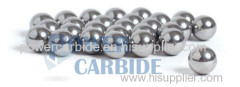 Carbide ball and seats