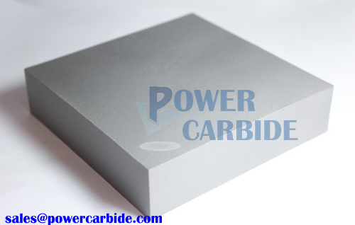 Carbide plate with different sizes
