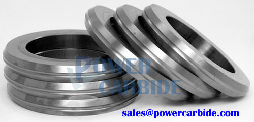 Tungsten carbide roll rings