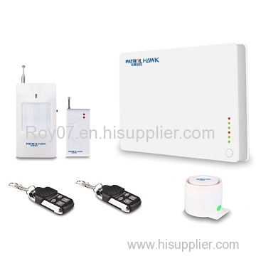 2014 Newest iOS Control GSM Home/Office Alarm System With Power Failure Alarm & Emergency Alarm Via GSM/3G Network