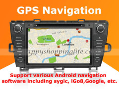 Android Car DVD Player GPS Navigation Wifi 3G for Toyota Prius 2009-2013 Bluetooth Touch Screen