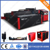 YAG 2500*1300mm laser cutter machine can cut up to 12mm