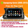 Android Car DVD Player GPS Navigation Wifi 3G for Ssangyong Kyron 2005-2013 Bluetooth Touch Screen