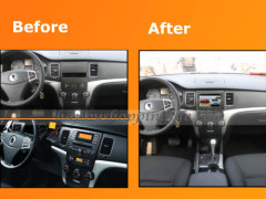 Android Car DVD Player GPS Navigation Wifi 3G for Ssangyong Korando 2010-1013 Bluetooth Touch Screen