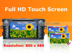 Android Car DVD Player GPS Navigation Wifi 3G for Toyota Corolla 2012 Bluetooth Touch Screen