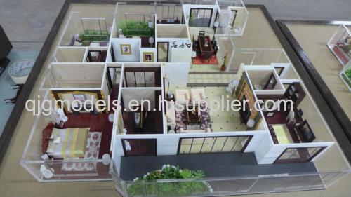 structure models - resident interior layout