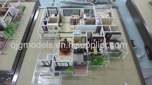 structure models - resident interior layout