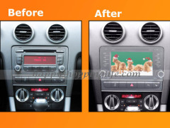 Android Car DVD Player GPS Navigation Wifi 3G for Audi A3 2003-2011 Bluetooth Touch Screen