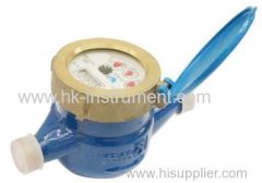 rotary vane wet water meter