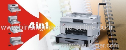 All in one binding machine for office or copy center