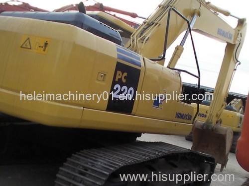 Sell Used Komatsu Excavator PC220-7