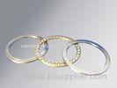 51103 Industrial High Precision Steel Brass Ball Bearing , Open Sealing