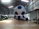 420D Oxford Fabric Inflatable Advertising Balloons / Football Floor Lamp