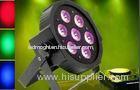 High Brightness 4 in 1 RGBW LED Par Lights 10W * 7 Bulbs For Stage Show