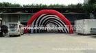 Casual celebration Lighting giant Inflatable Party Tent Red For Shopping Mall