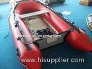 Big Red PVC Inflatable Boat For Adult / Inflatable Fishing Boat