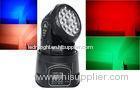 Stage Show RGB LED Moving Head Wash Light With 240V Voltage Sound Control Mode