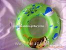 Green PVC entertainment Safety baby Inflatable Swim Ring , kids Floating Rings