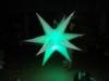 Hanging Inflatable LED Lighting Inflatable Star , Inflatable Party Decoration