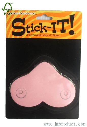 die cut removable stick-it notes