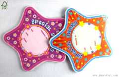 star shape special award sticky note pads for kids